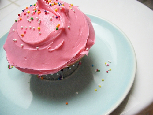 Birthday cupcake