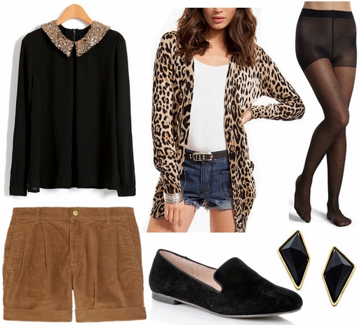 Black and brown outfit 4