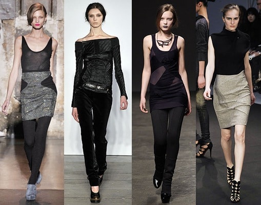Black and grey - fall 09 color trend