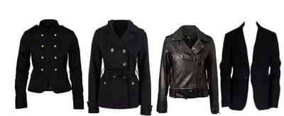 black jackets