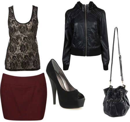 How to wear black pumps for a night out