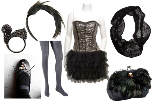 Fashion inspired by Black Swan