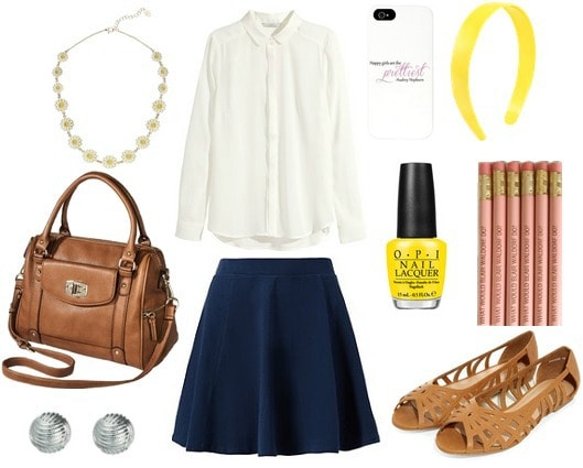 Blair Waldorf inspired back to school look