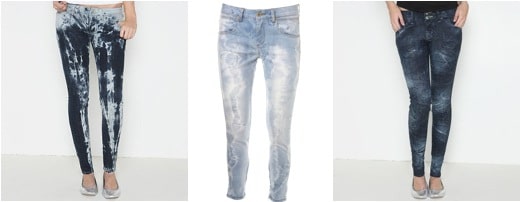Bleached Jeans