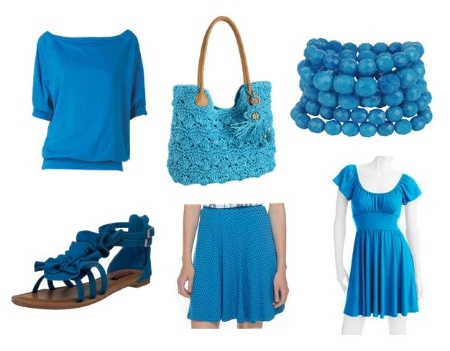 Blue Clothing and Accessories