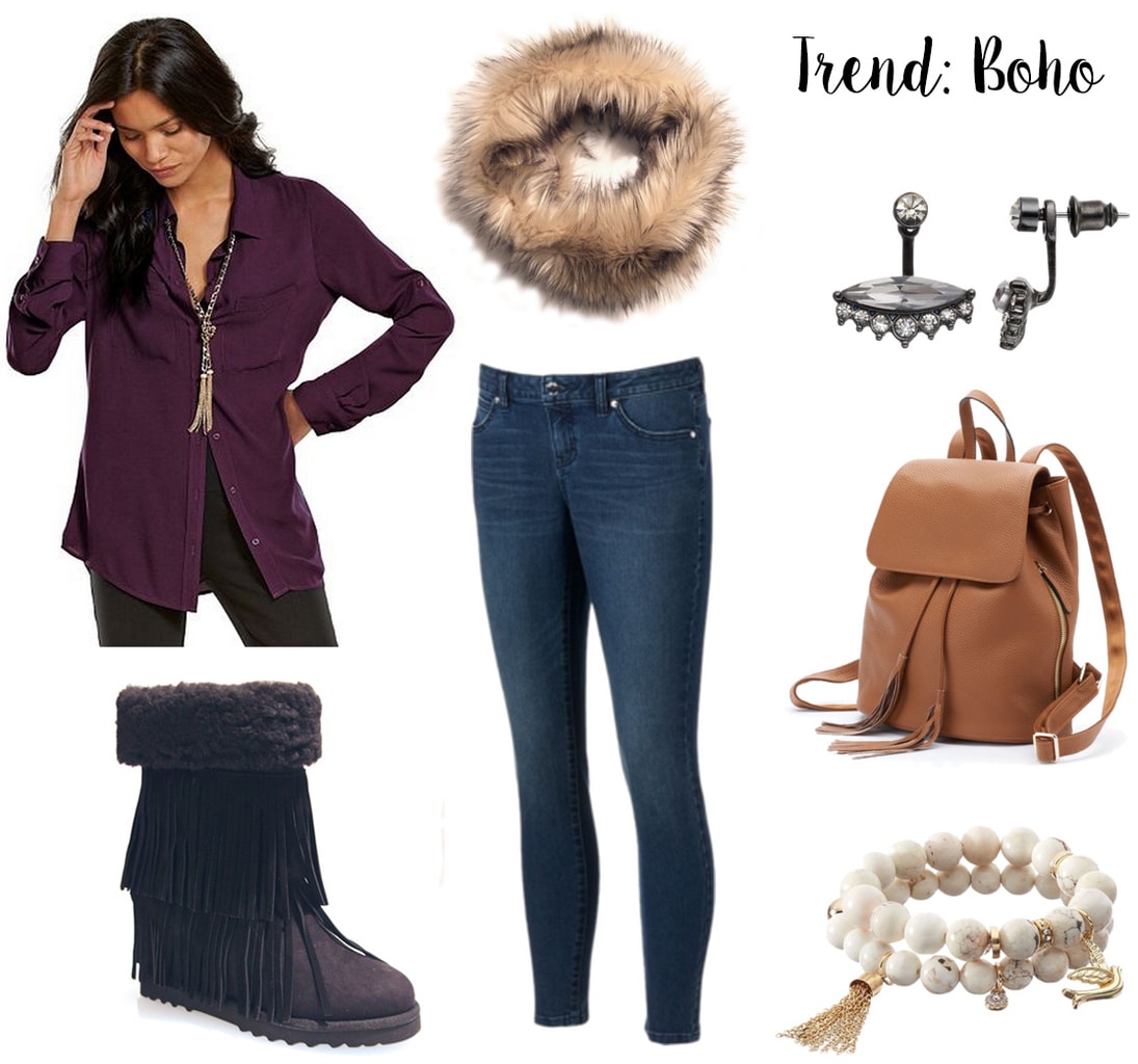 Madden Girl x Kohls Boho Chic outfit