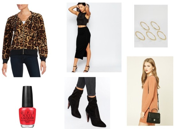 bold print leopard night