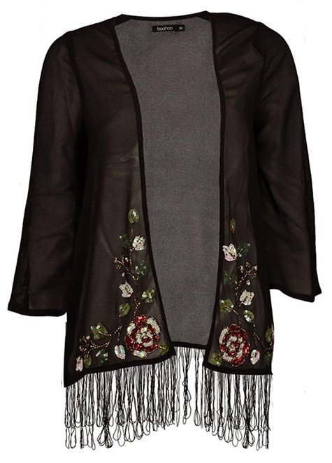 Boohoo kimono jacket