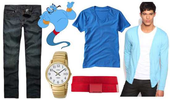 Genie inspired outfit for guys