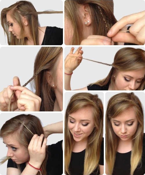 Braided headband tutorial