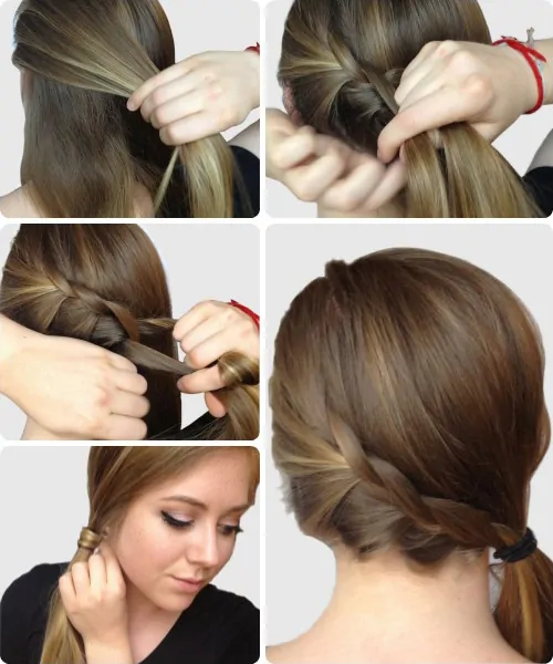 7. Braided Side Ponytail | Easy Before School Hairstyles For Chic Students