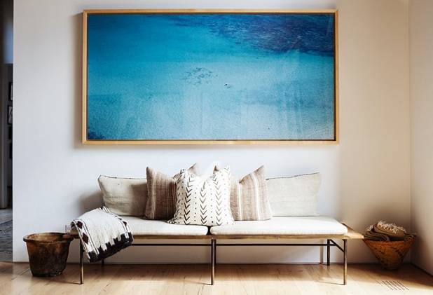 bright wall accent