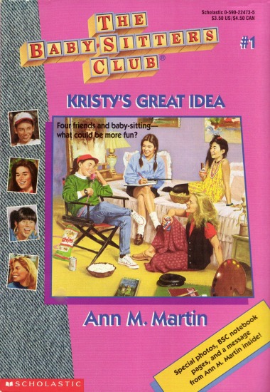 Kristy's Great Idea cover