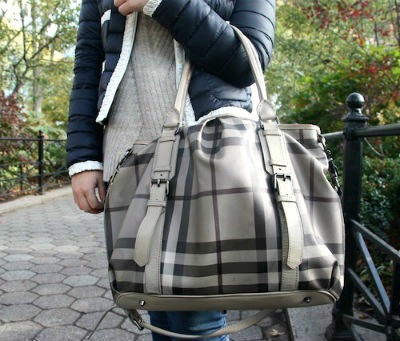 Burberry handbag college style trend