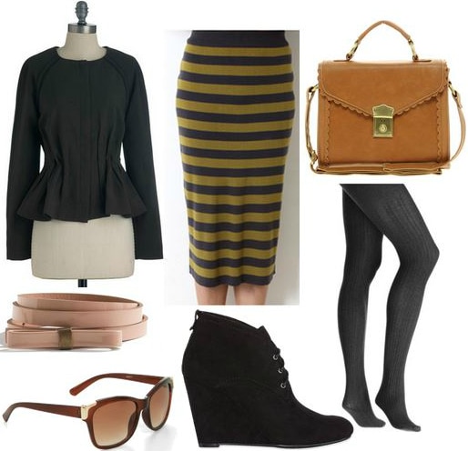 Burberry prorsum fall 2012 inspired outfit 1