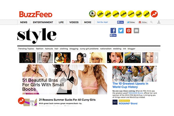 Buzzfeed style 2