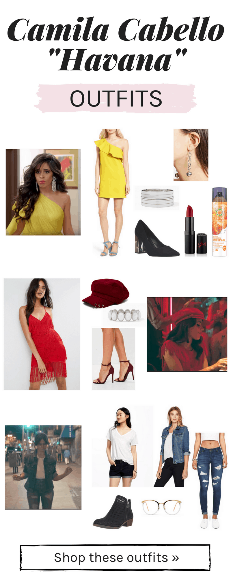 Camila Cabello Havana outfits