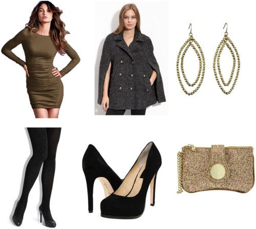 Cape coat outfit 3