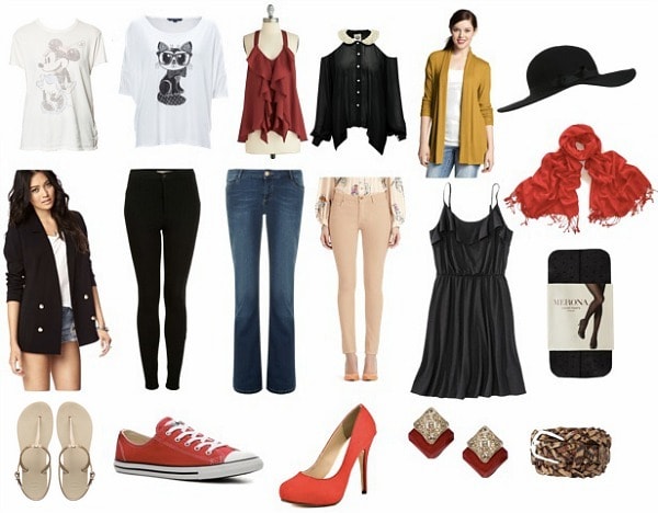 Capsule travel wardrobe