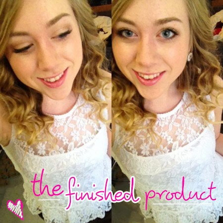 Carrie Diaries makeup & hair tutorial