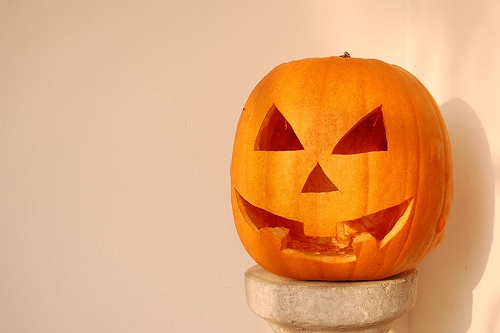 carved pumpkin