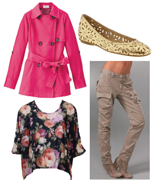 Another way to wear a trench coat