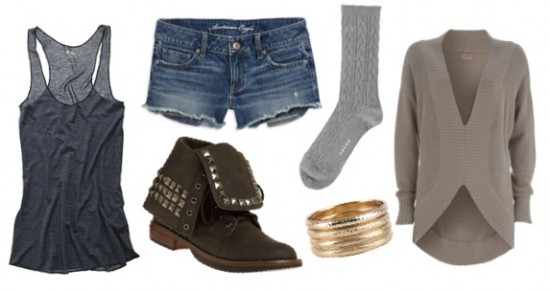 Casual Outfit with socks and boots