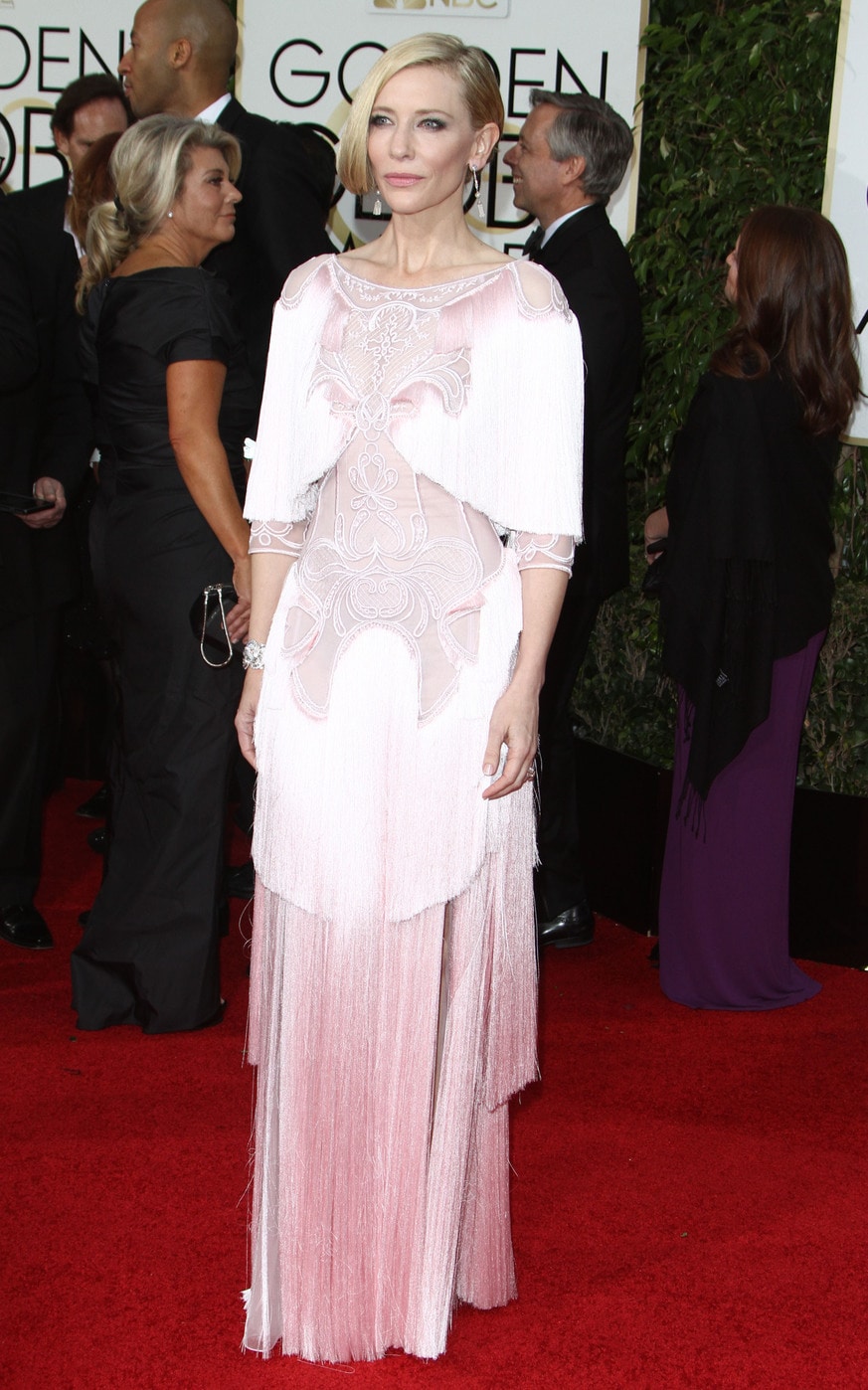 Cate Blanchett at the 2016 Golden Globes