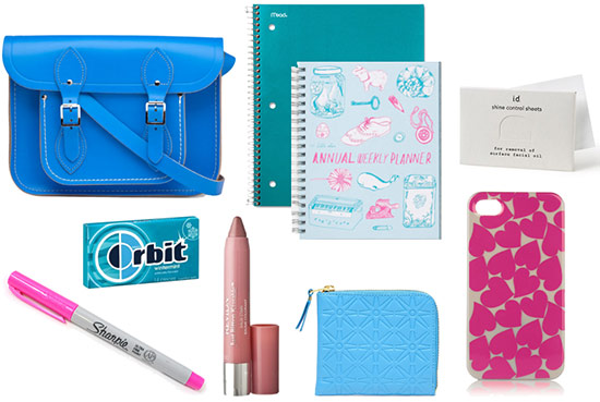 CF college handbag essentials