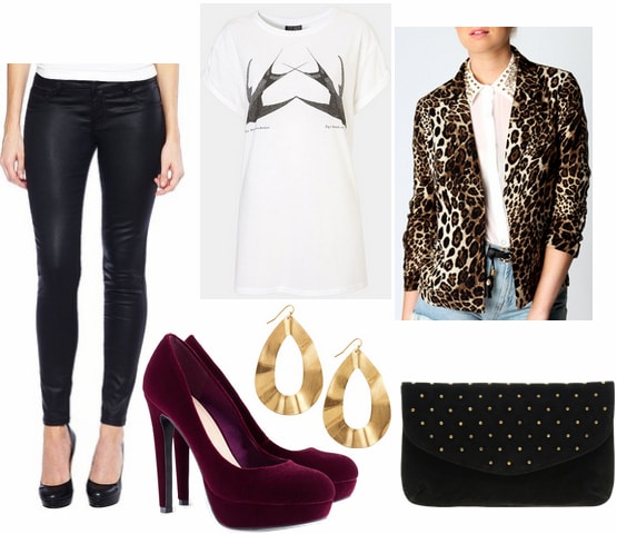 CF Fab Find JCP Coated Jeans Outfit 2