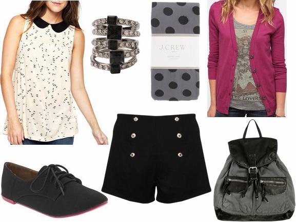 cf fab find jcp peter pan blouse outfit 3