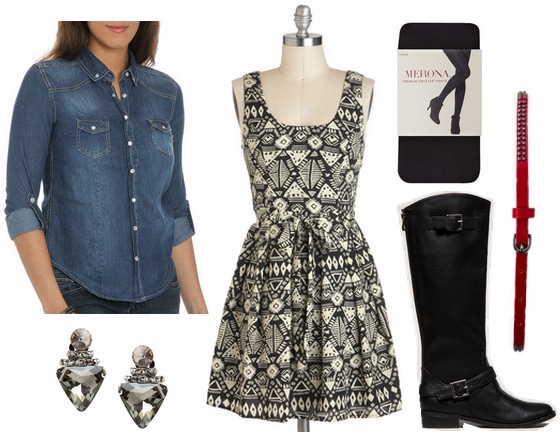 Cf fabulous find wet seal denim shirt outfit 3