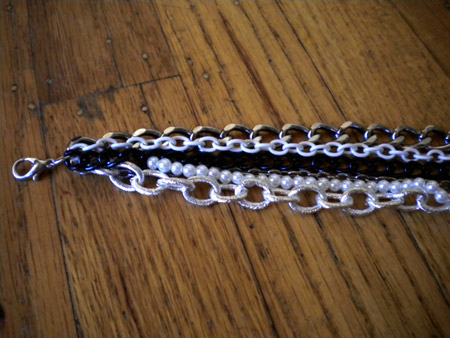 Chains and clasp