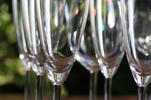 Champagne glasses