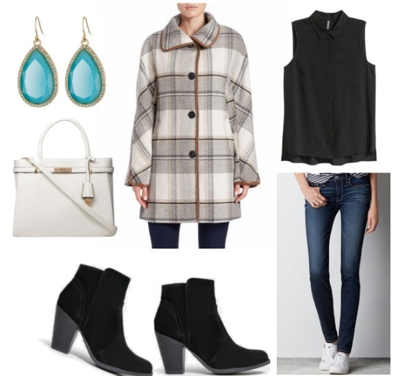 charlotte york plaid coat set