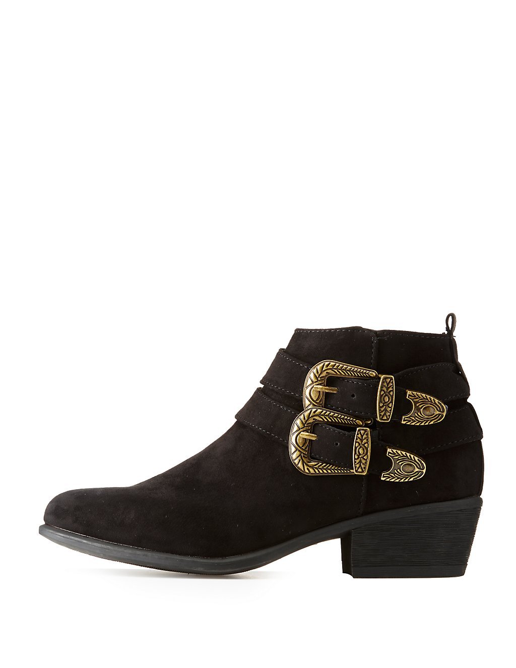 Charlotte Russe western ankle booties