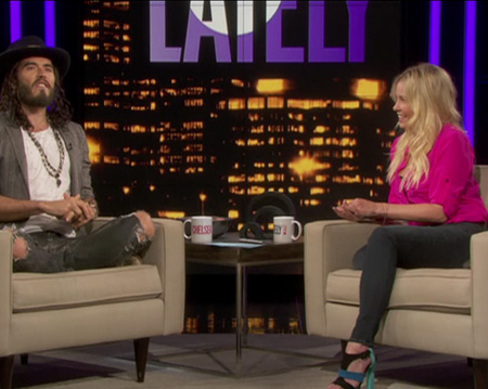 Chelsea Lately's Interview with Russell Brand Fashion