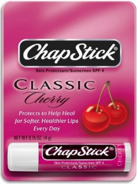 Best drugstore lip balm: Cherry chapstick