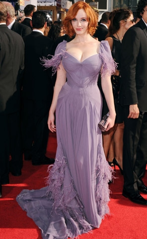 Christina Hendricks Emmy Look