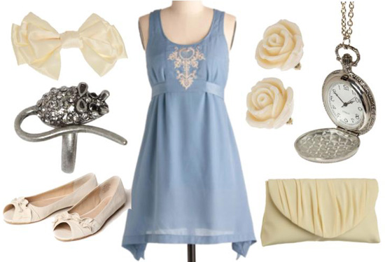 A casual outfit inspired by Walt Disney's Cinderella