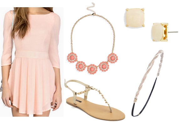 Cinderella Pink Dress Outfit