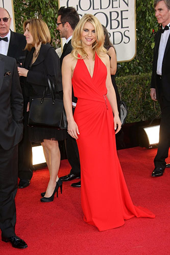 Claire Danes at the 2013 golden globe awards