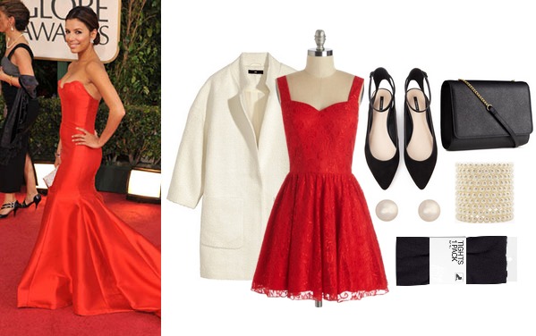 Classic chic red carpet look