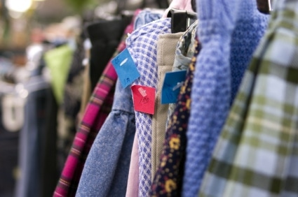 Clothes at a Clothing Swap