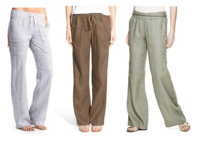 Class to Night Out Linen Pants