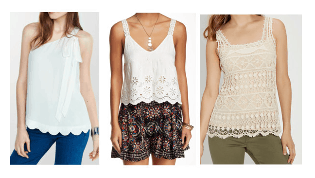 Scalloped Hem