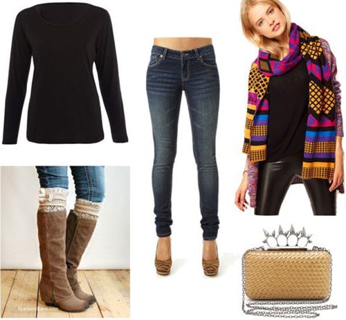 cold weather night out outfit
