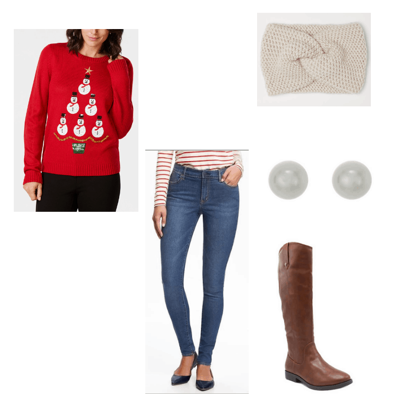 cute ugly christmas sweater outfits