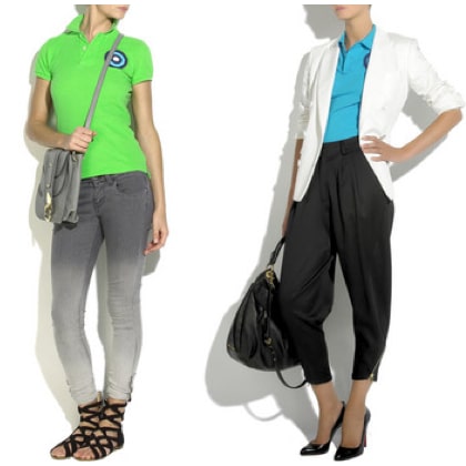 How to wear a neon top