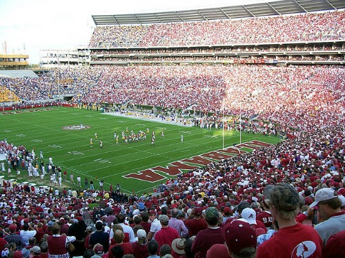 College football game